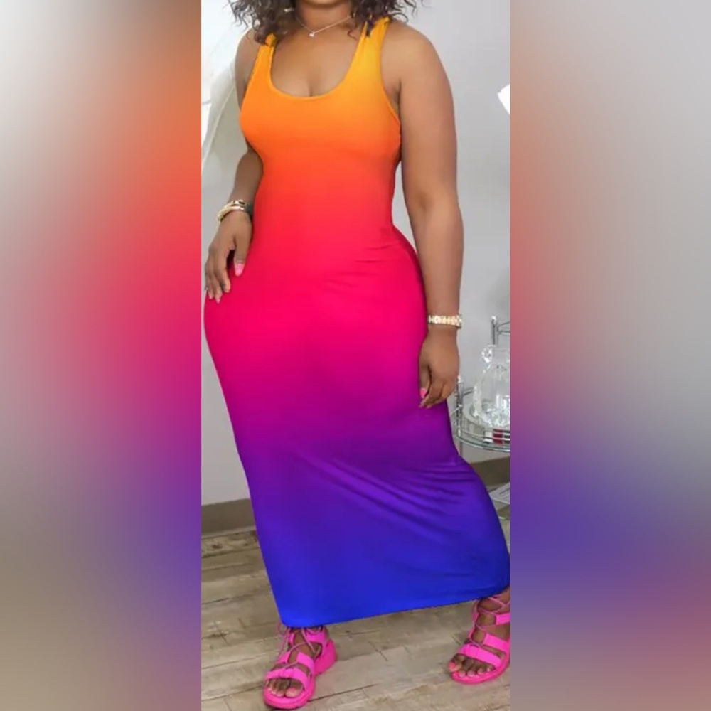 Multi Colored Dress